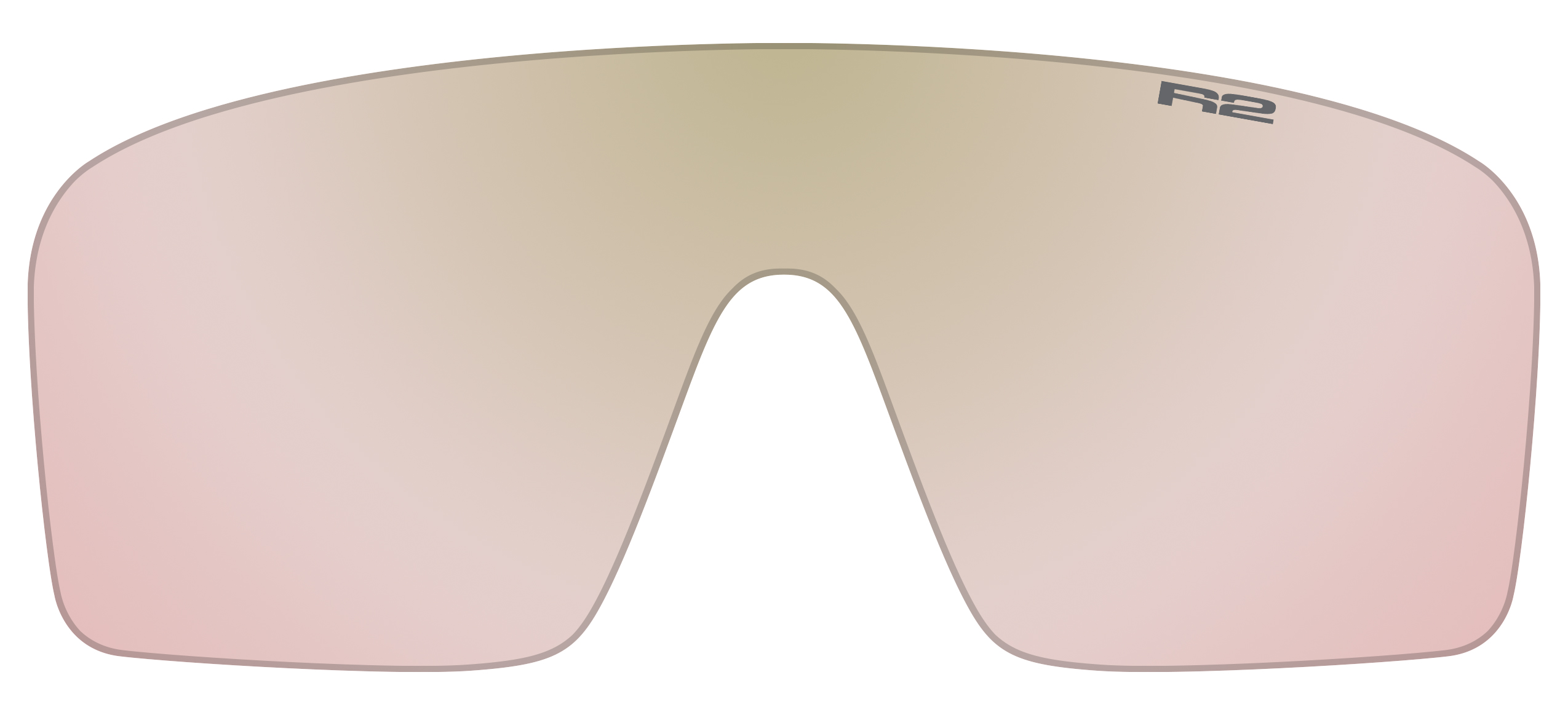 Náhradní čočky k modelu R2 AT028 hnědé, růžovozlatý chrom