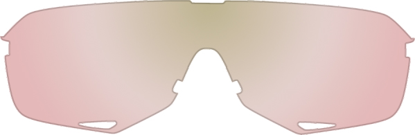 Náhradní čočky R2 k modelu AT100 hnědé, růžovozlatý chrom